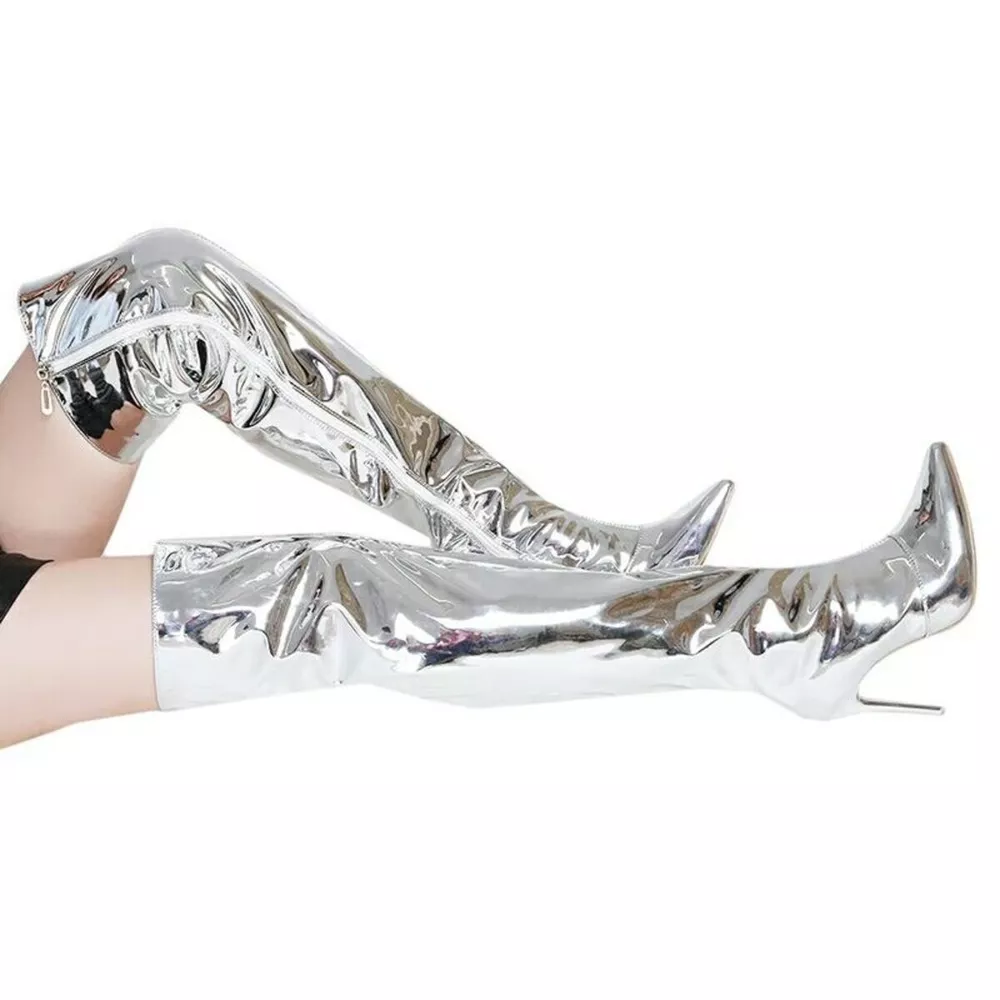 Point Toe Stiletto Boots, image 4