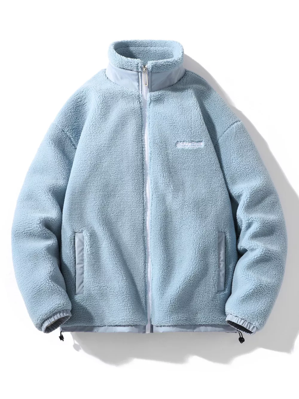 Men's Plus Size Cozy Fleece Full-Zip Jacket, image 2