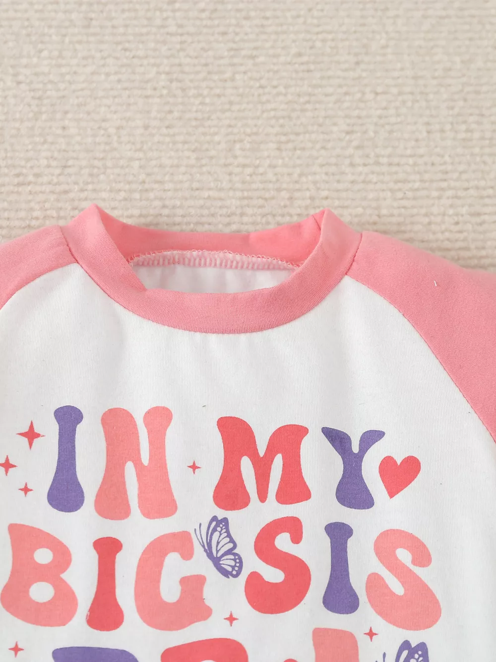 Children's Letter Graphic Tee and Shorts Set, image 2