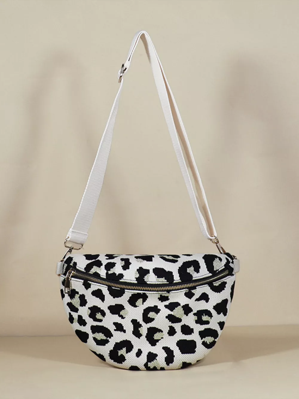 Leopard Print Crossbody Bag, image 5