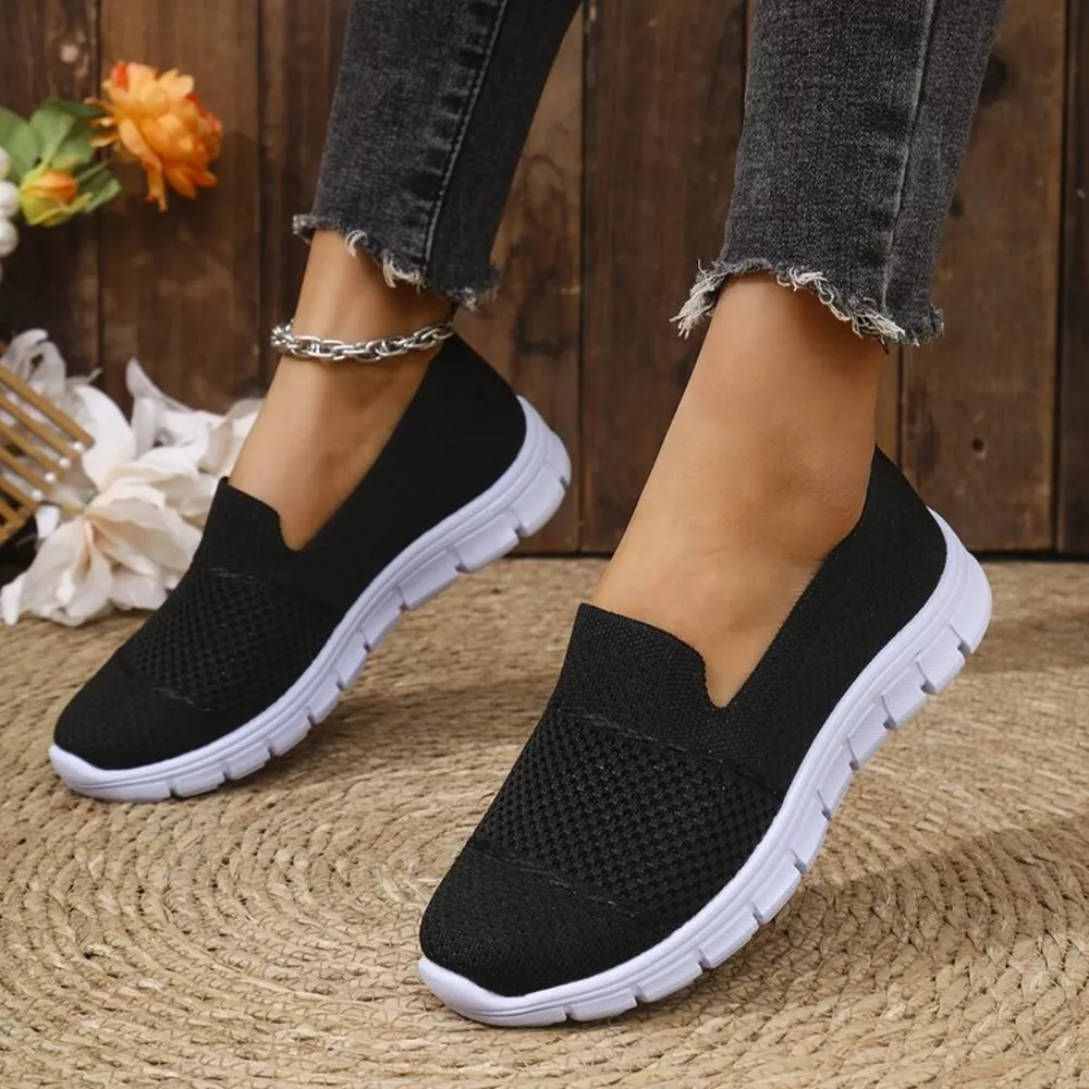 Round Toe Flats Slip-Ons, image 4