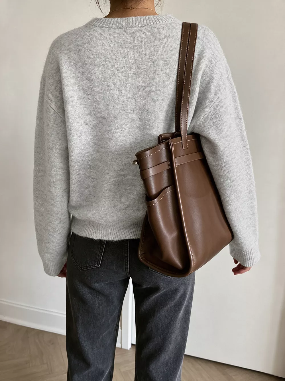 Crew Neck Button-Down Cardigan, image 13
