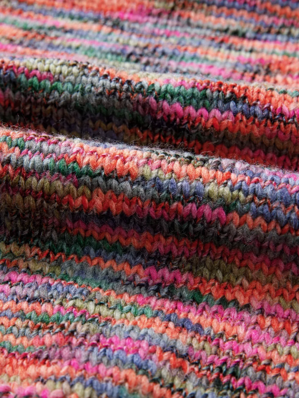 Space Dye Yarn Crew Neck Sweater, image 7