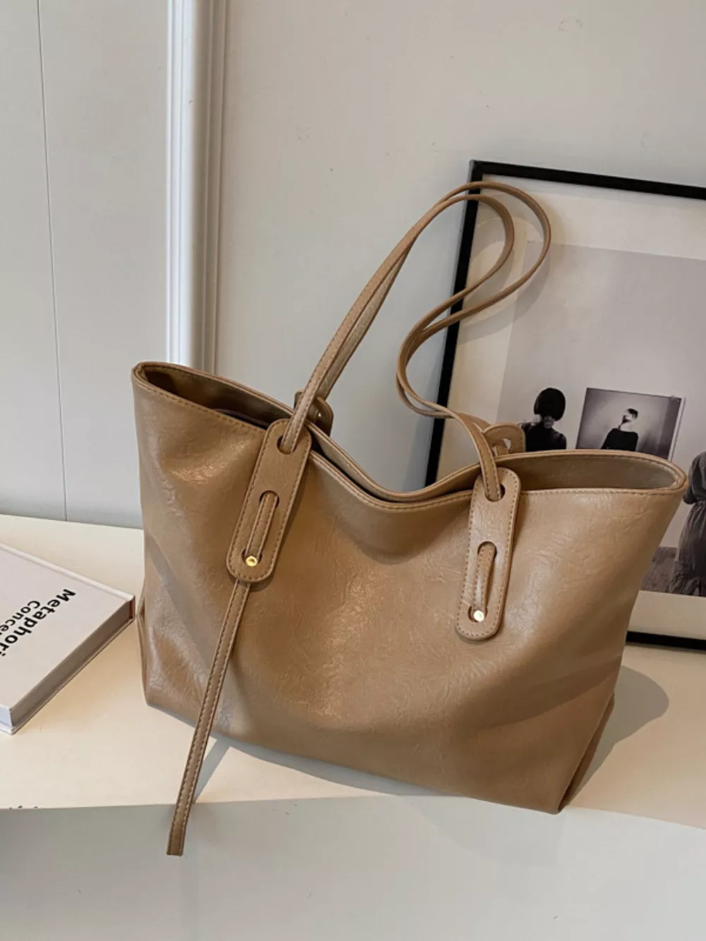 PU Leather Shoulder Bag, image 5
