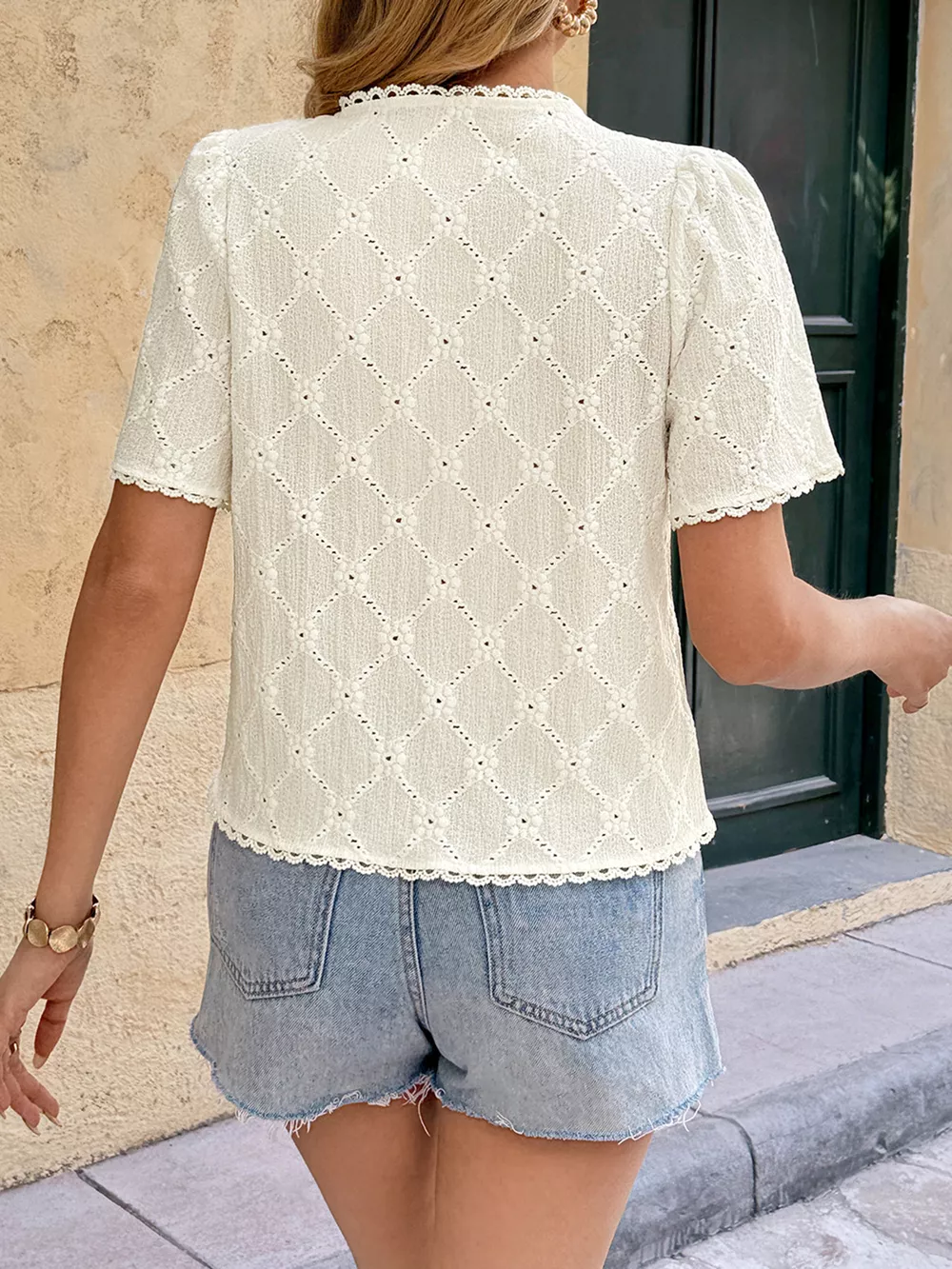 Button-Up Short Sleeve Shirt, image 6