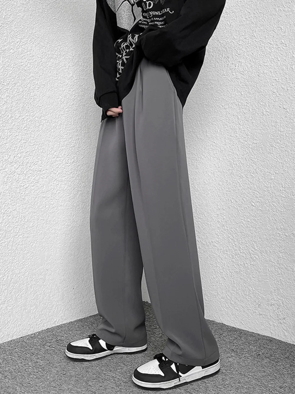 Men's Full Size Wide-Leg Casual Pants Plus Size, image 5