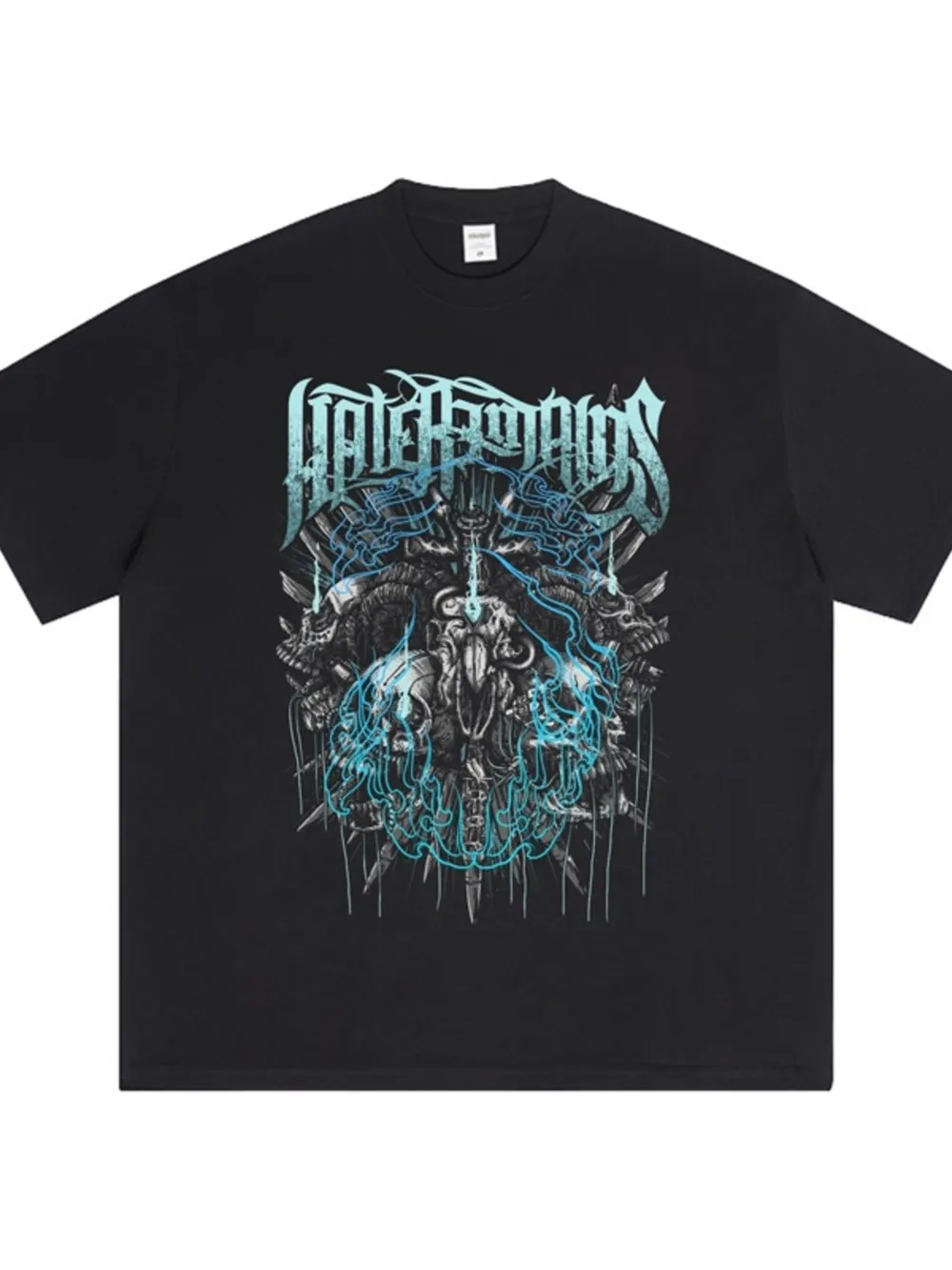 Men's Graphic Round Neck Short Sleeve T-Shirt