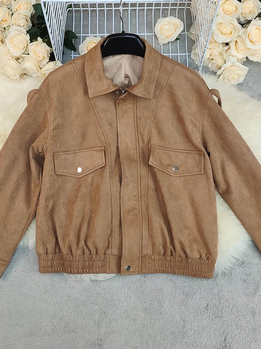 Zip Up Oversized Jacket, image 6