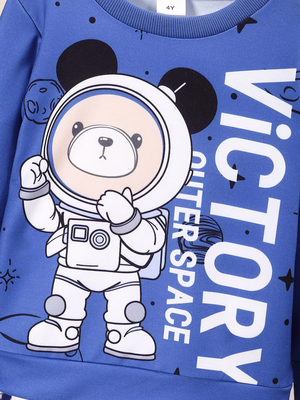 Children's Graphic Long Sleeve Top and Pants Set, image 4