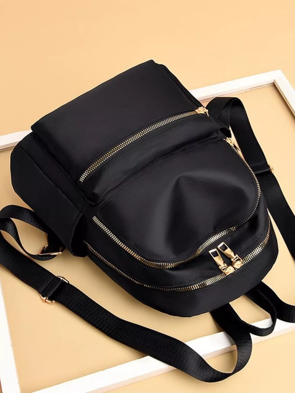 Oxford Cloth Backpack Bag, image 3