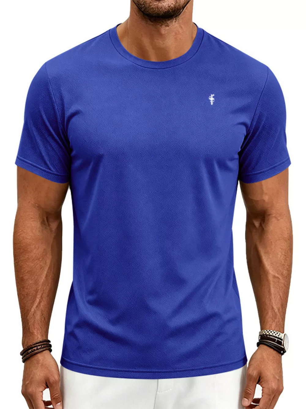 Men's Full Size Classic Fit Crew Neck T-Shirt Plus Size, image 4