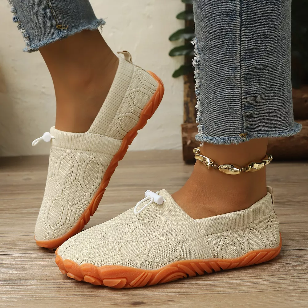 Round Toe Drawstring Slip-Ons, image 22