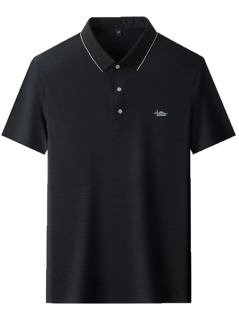 Men's Full Size Button Detail Short Sleeve Polo Plus Size, image 5