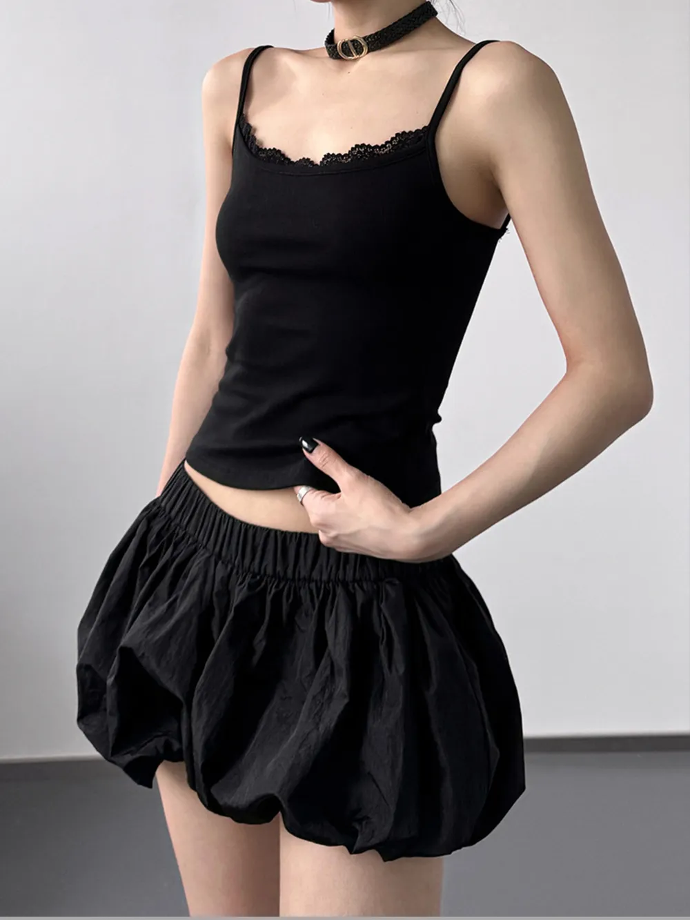 Lace Trim Cami Top, image 11