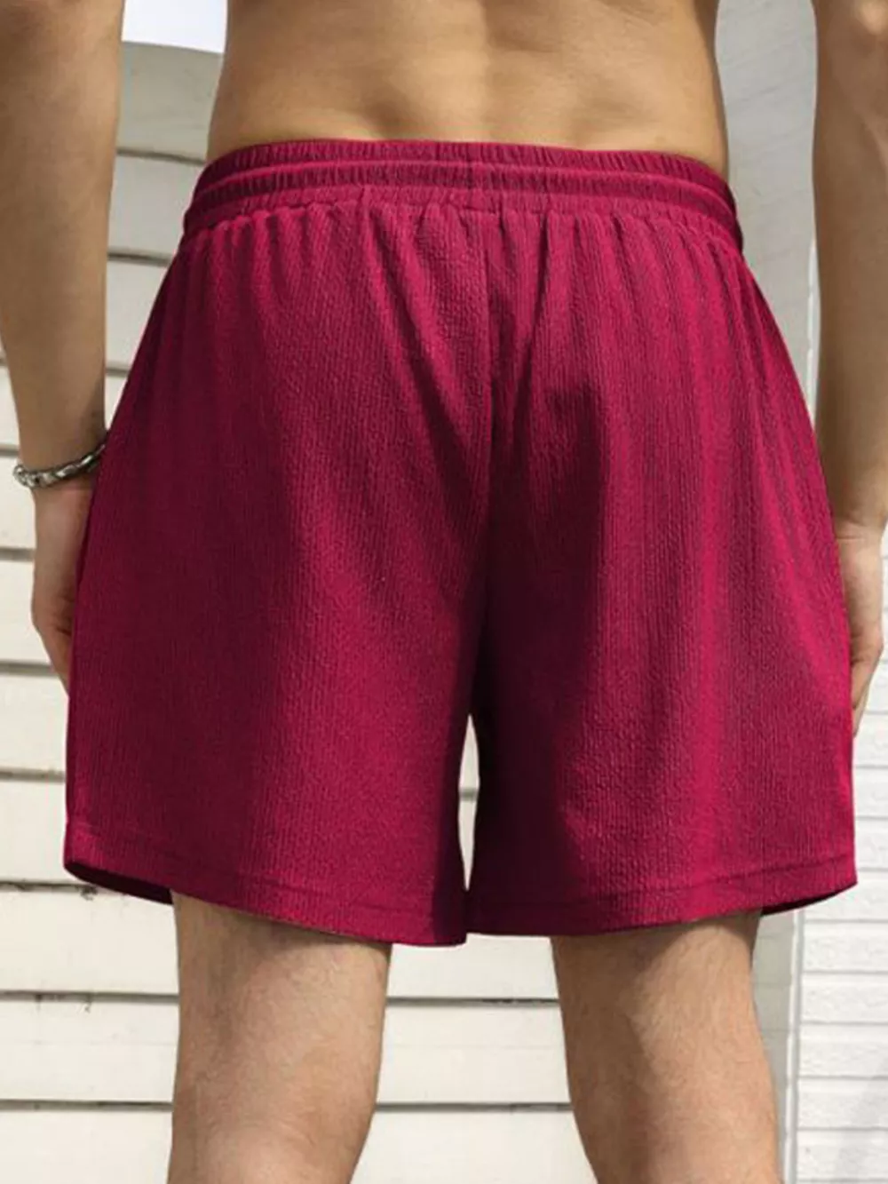 Men's Drawstring Shorts with Pockets, image 12