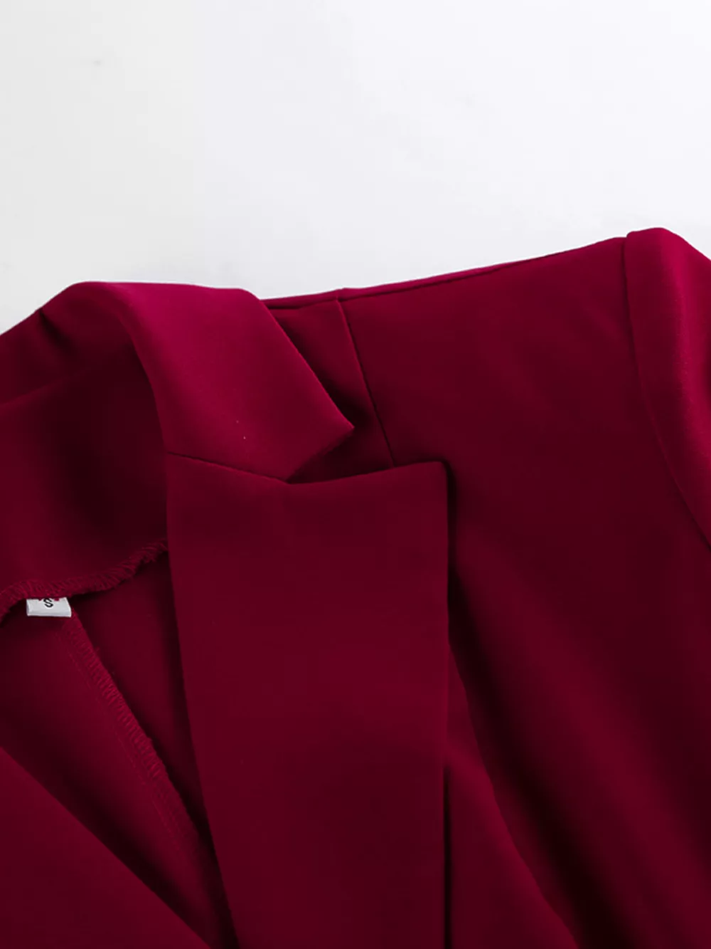Single-Breasted Blazer and Wide-Leg Pants Set, image 11