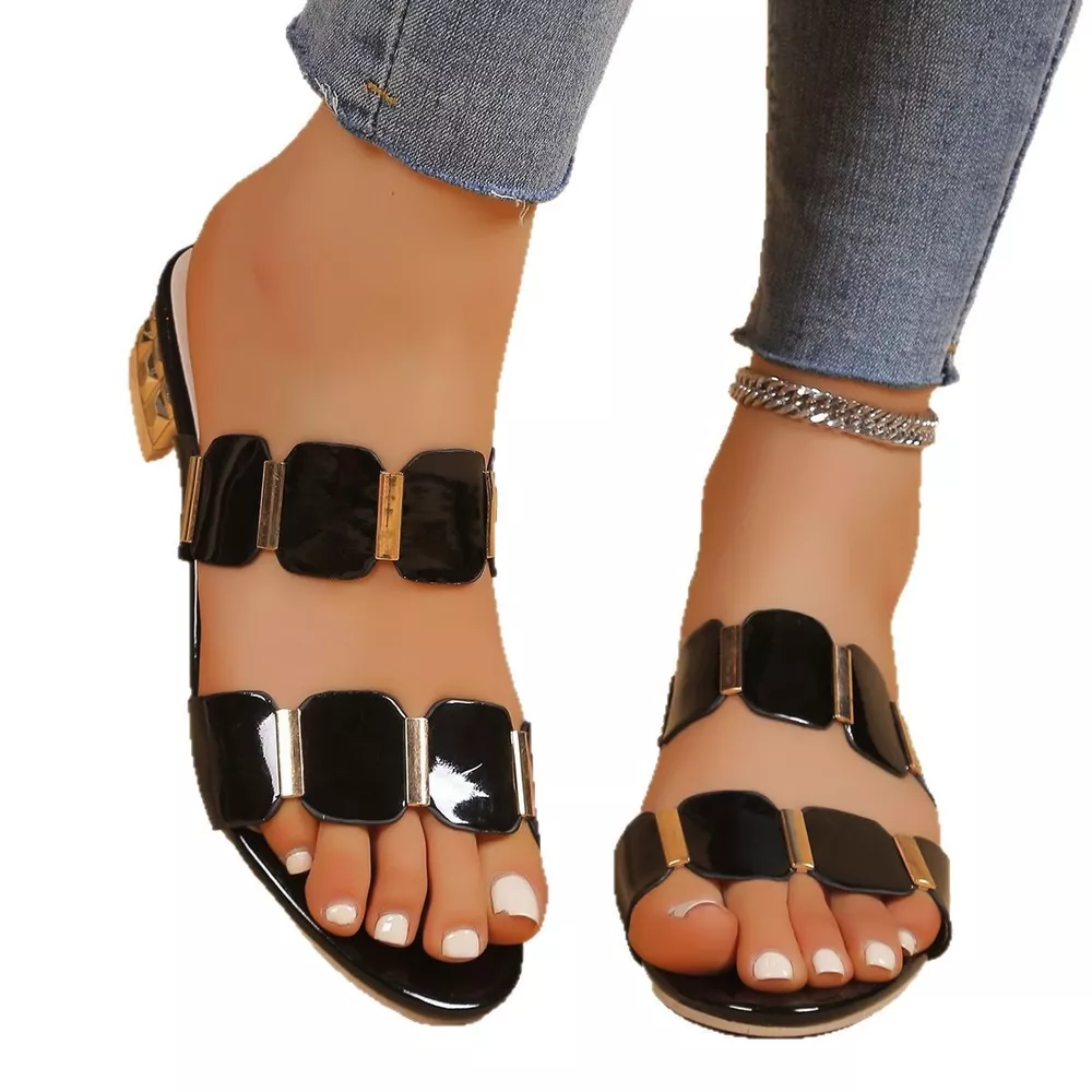 Open Toe Block Heels Sandals, image 12