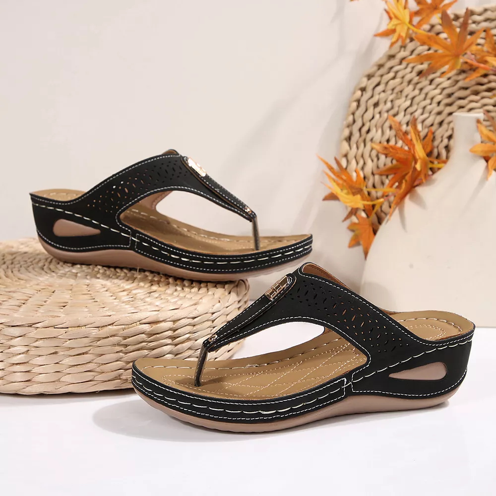Toe Post Wedge Sandals, image 23