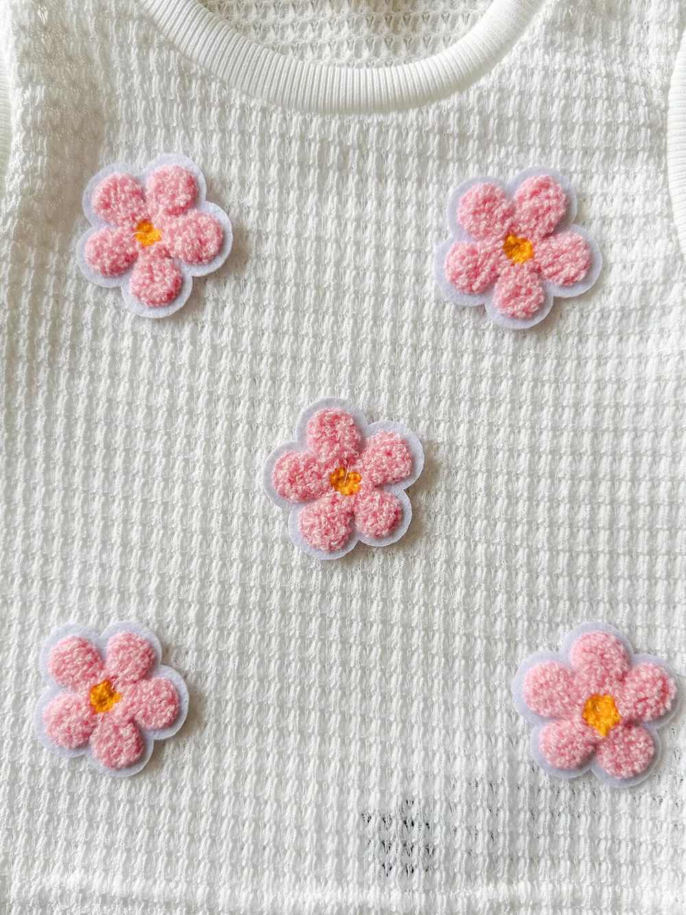 Children's Flower Sleeveless Top and Skirt Set, image 4