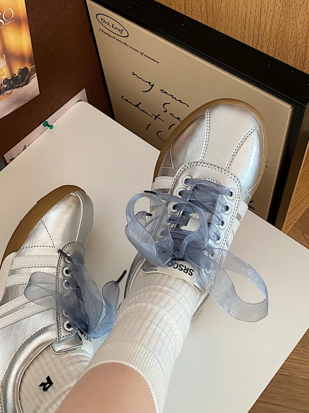 Striped Lace Up Sneakers, image 13