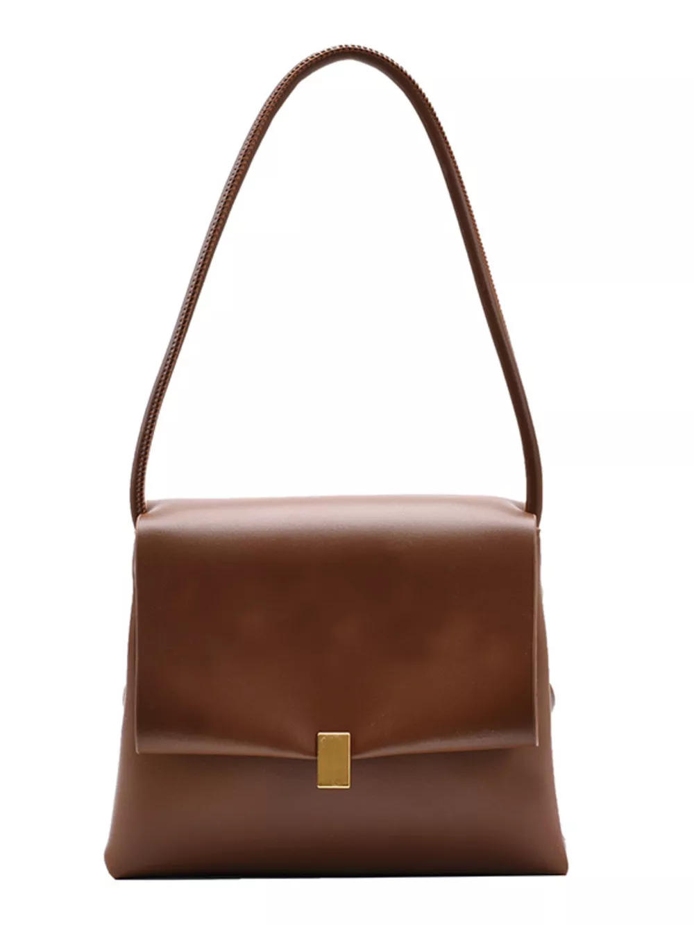 Flap Leather Crossbody Bag, image 6