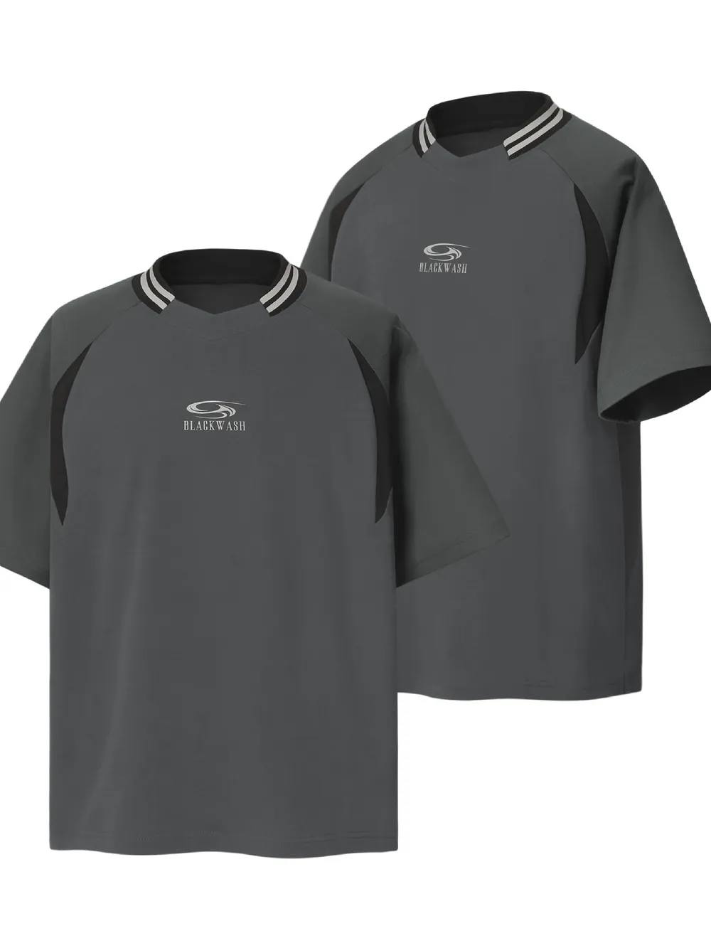 Men's Contrast Trim Short Sleeve T-Shirt, image 5