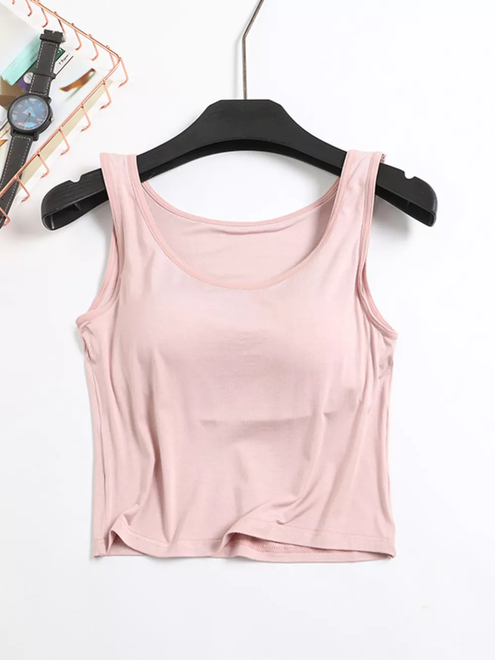 Seamless Modal Padded Tank, image 2