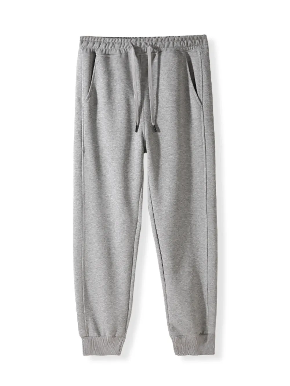 Men's Plus Size Drawstring Joggers, image 2