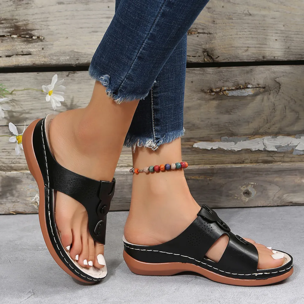 Cutout Wedge Sandals, image 15
