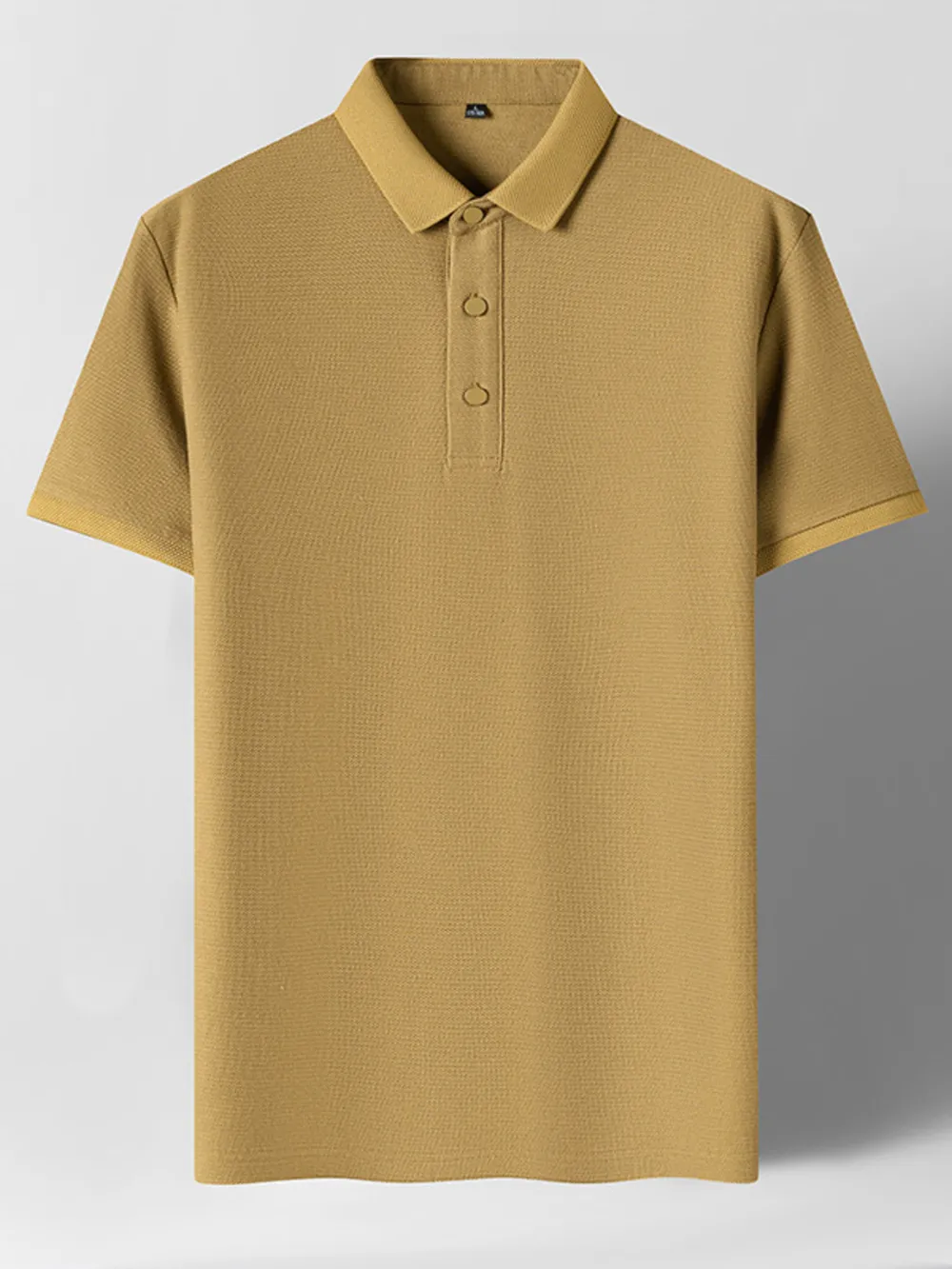 Men's Plus Size Classic Collared Neck Short Sleeve Polo, image 6