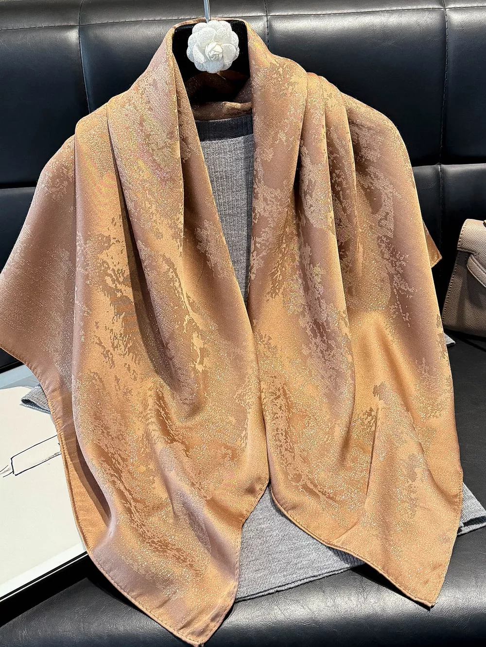 Lightweight Silk Scarf, image 17