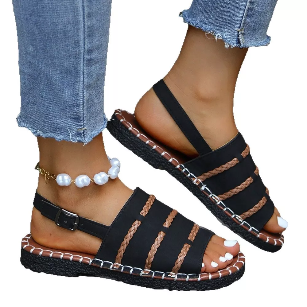 Open Toe Buckle Sandals, image 13