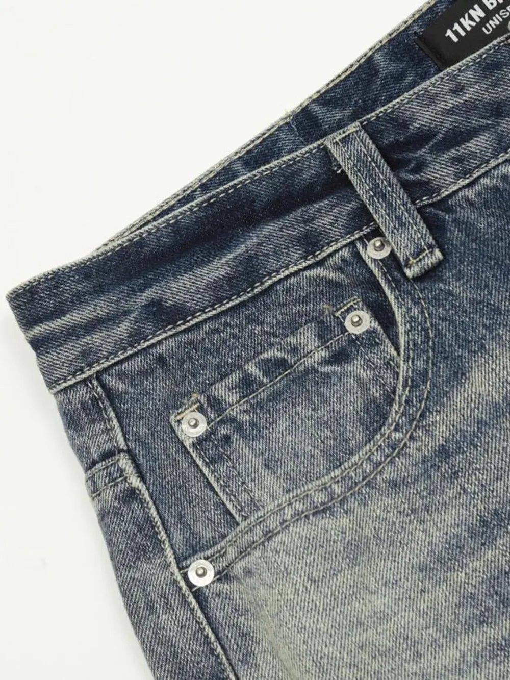 Men's Distressed Flare Jeans, image 13