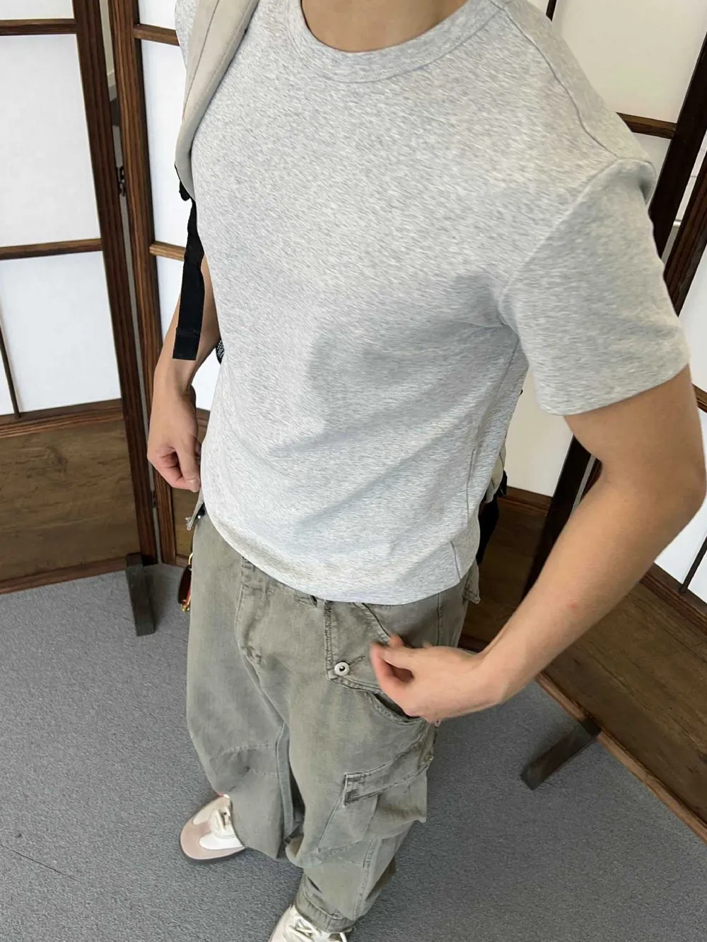Men's Classic Crew Neck Short Sleeve T-Shirt, image 3