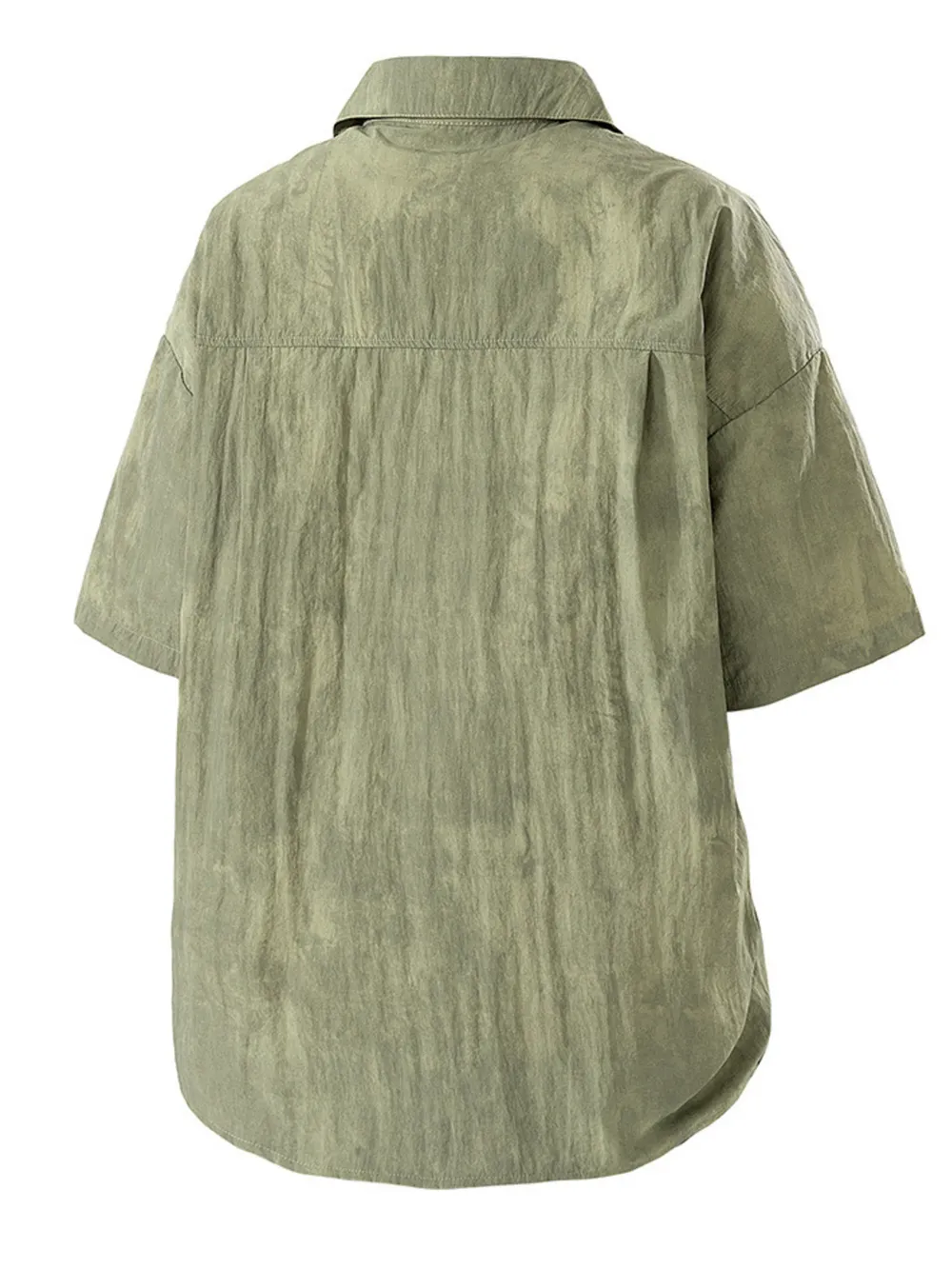 Men's Plus Size Button Up Short Sleeve Shirt, image 6