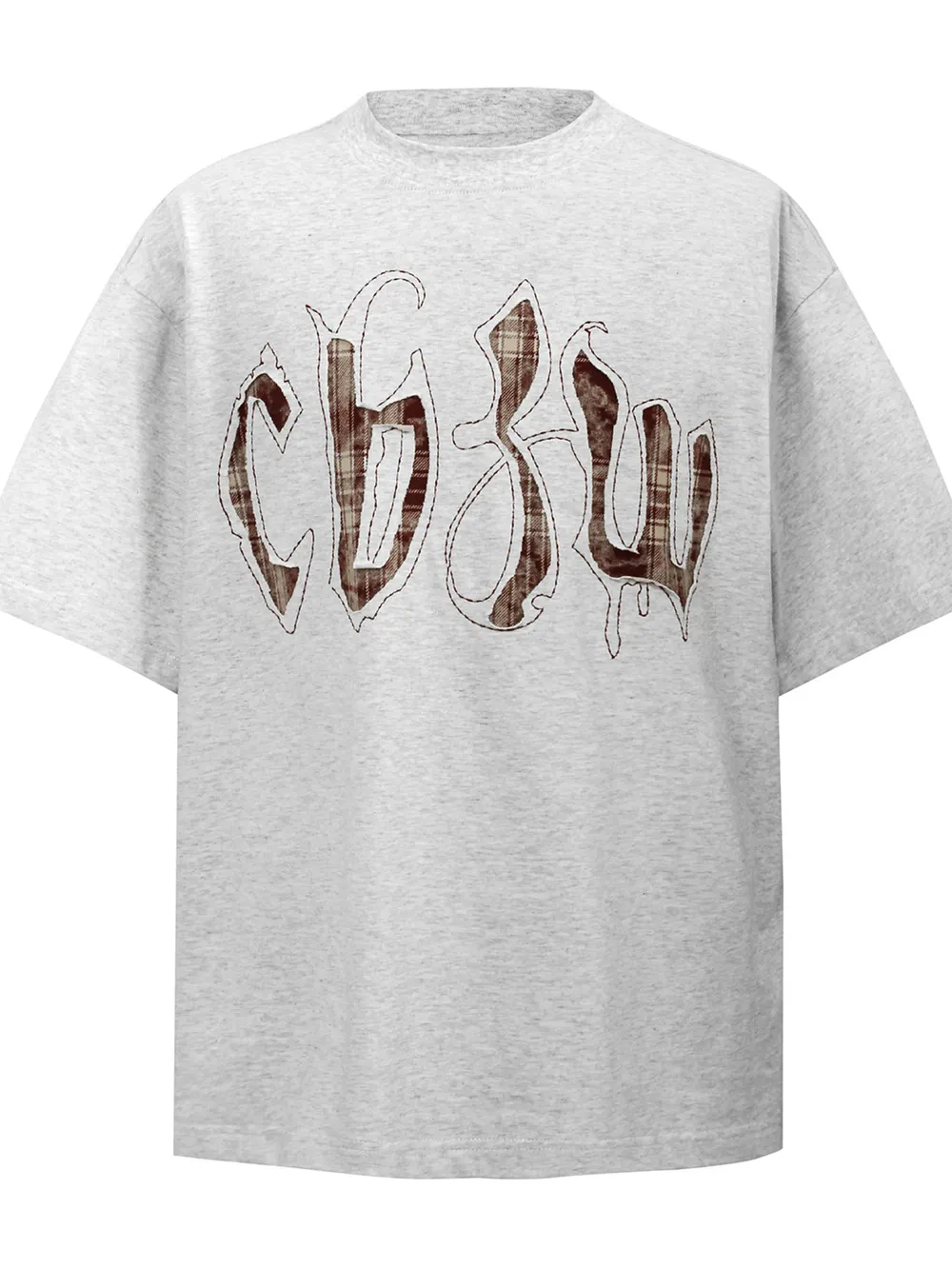 Men's Oversized Round Neck Short Sleeve T-Shirt, image 2