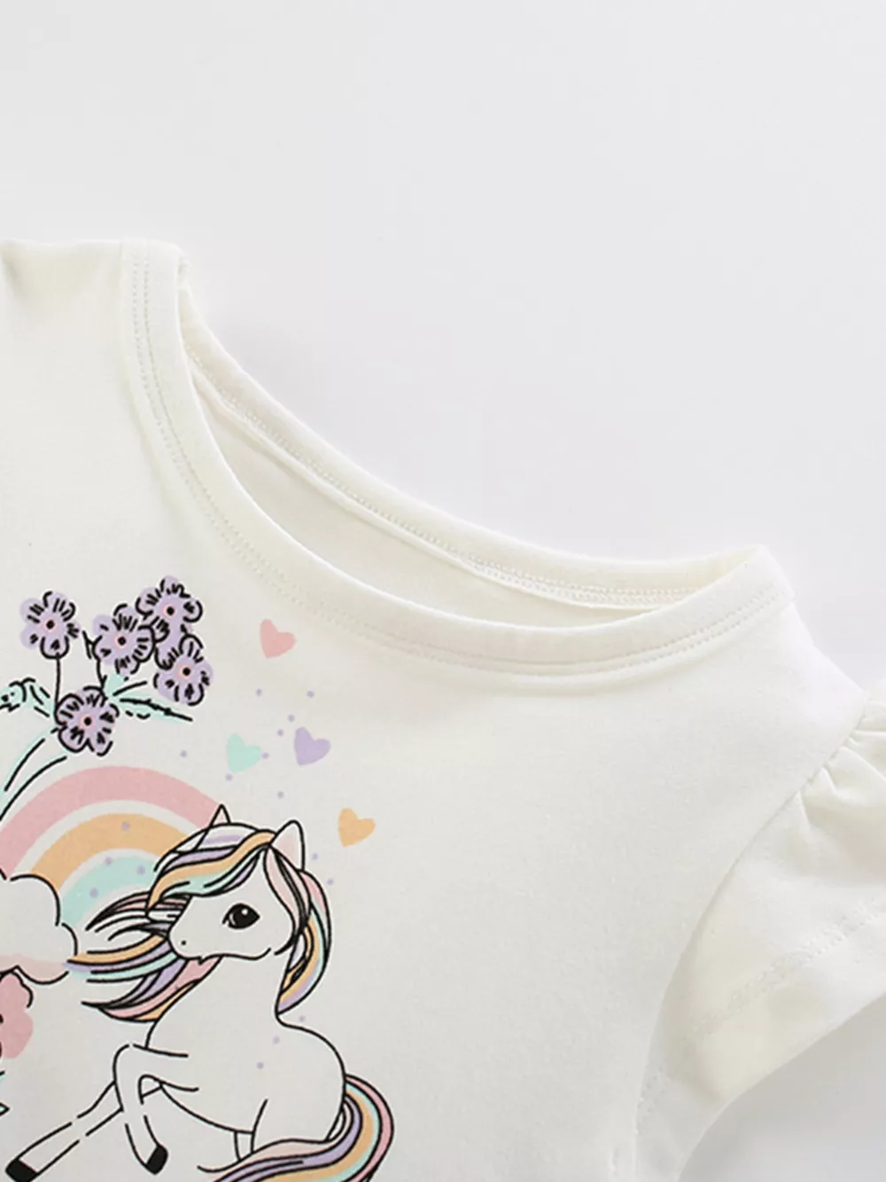 Children's Unicorn Rainbow Tulle Dress, image 5