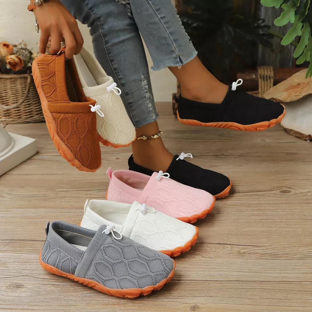 Round Toe Breathable Slip-Ons, image 2