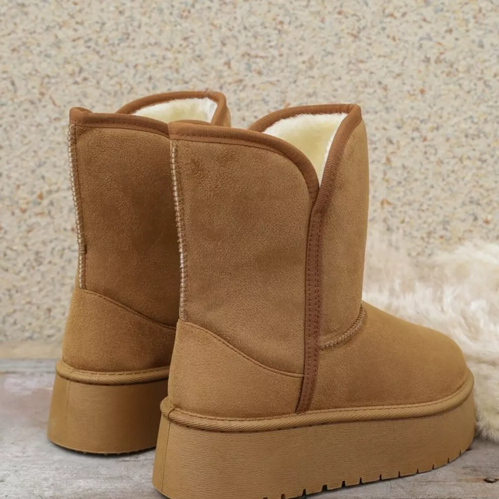 Round Toe Platform Boots, image 9