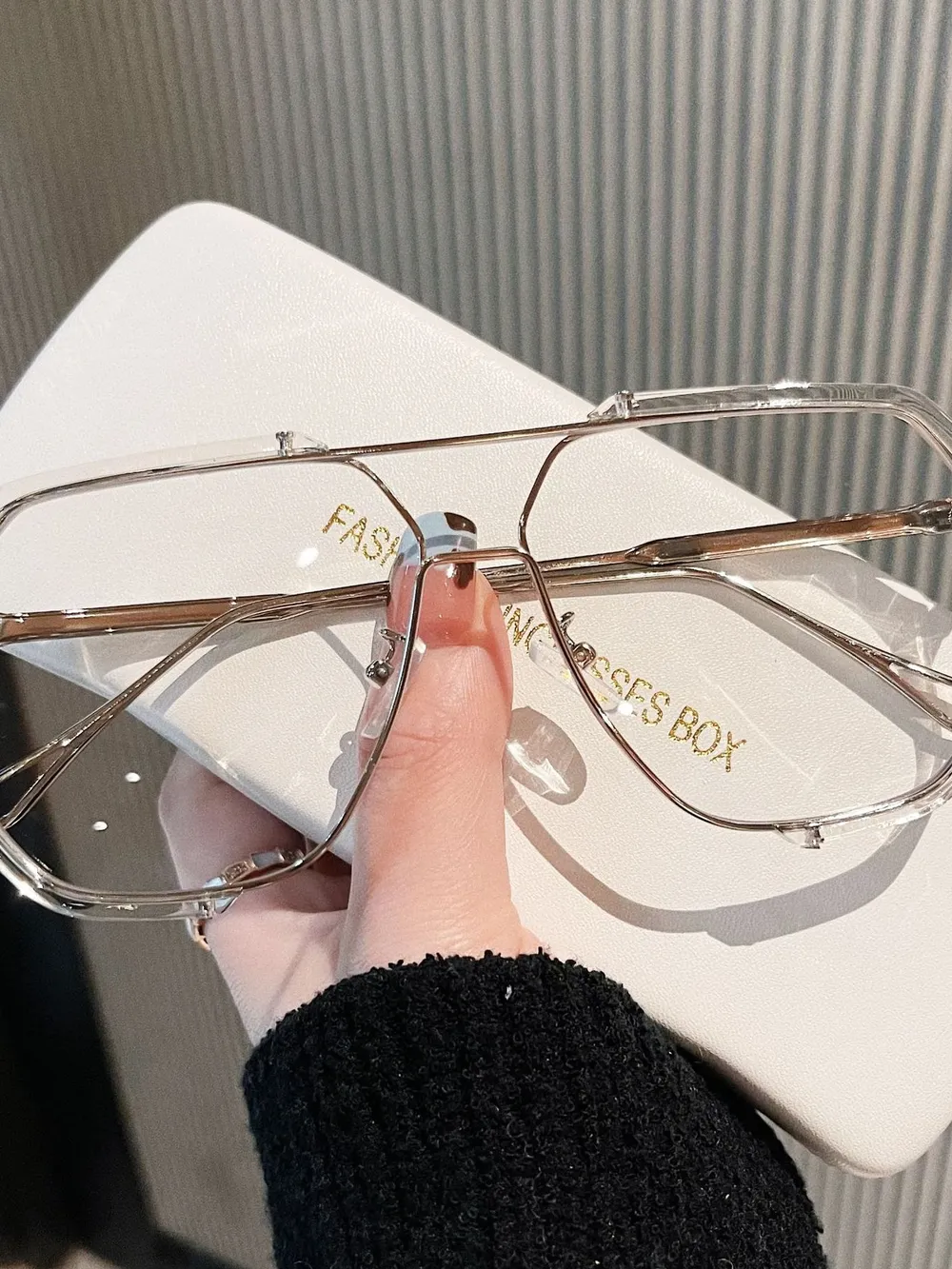 UV Protection Oversized Sunglasses, image 5
