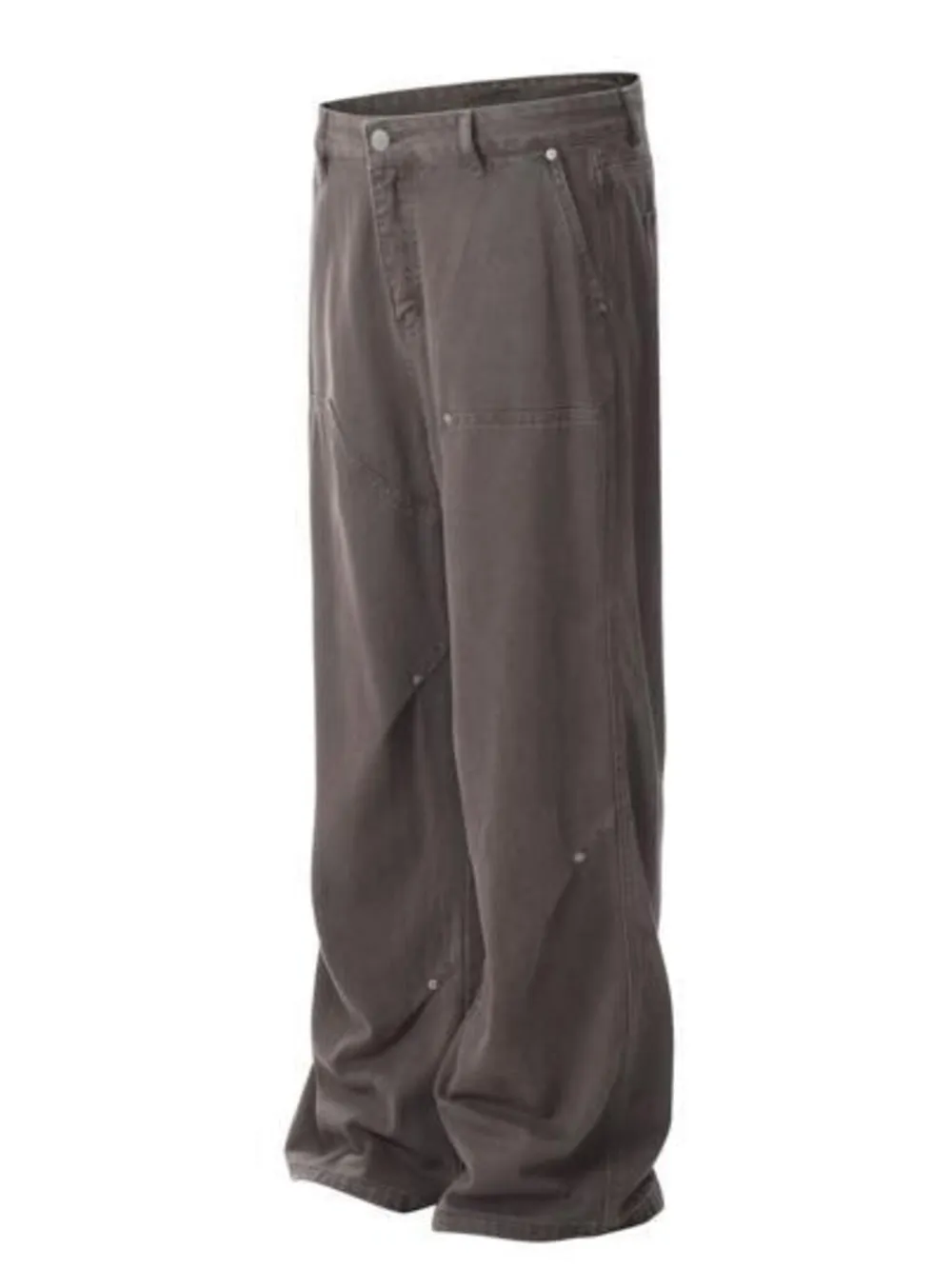 Men's Washed Baggy Jeans, image 2