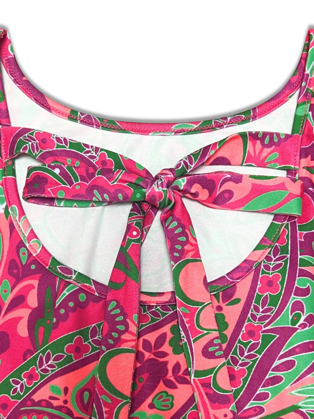 Paisley Print Ruffle Sleeve Mini Dress, image 7