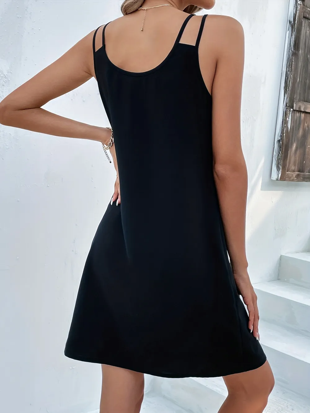 Sleeveless V-Neck Summer Tank Dress, image 11