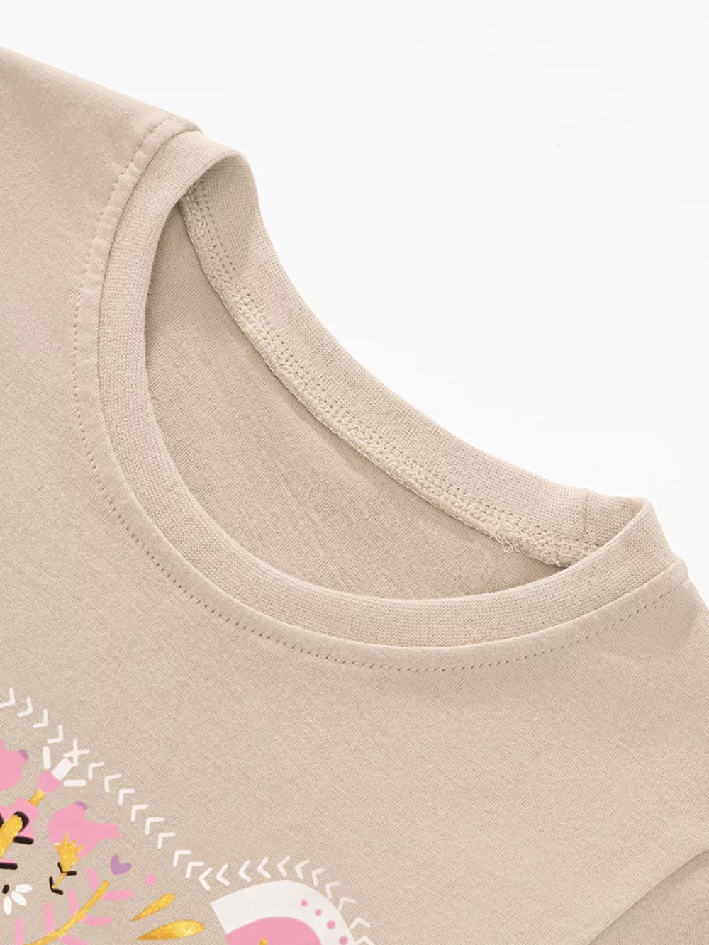 Children's Bear Graphic Long Sleeve T-Shirt, image 3