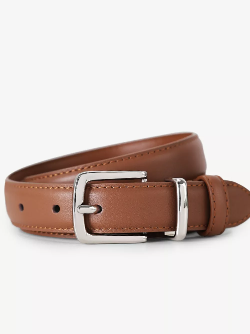 Classic Leather Skinny Belt, image 7