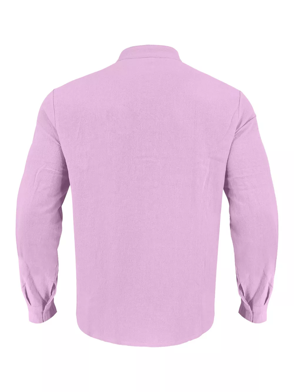 Men's Full Size Button Detail Long Sleeve Shirt Plus Size, image 10