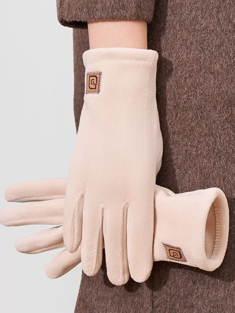 Fleece Touchscreen Gloves, image 2