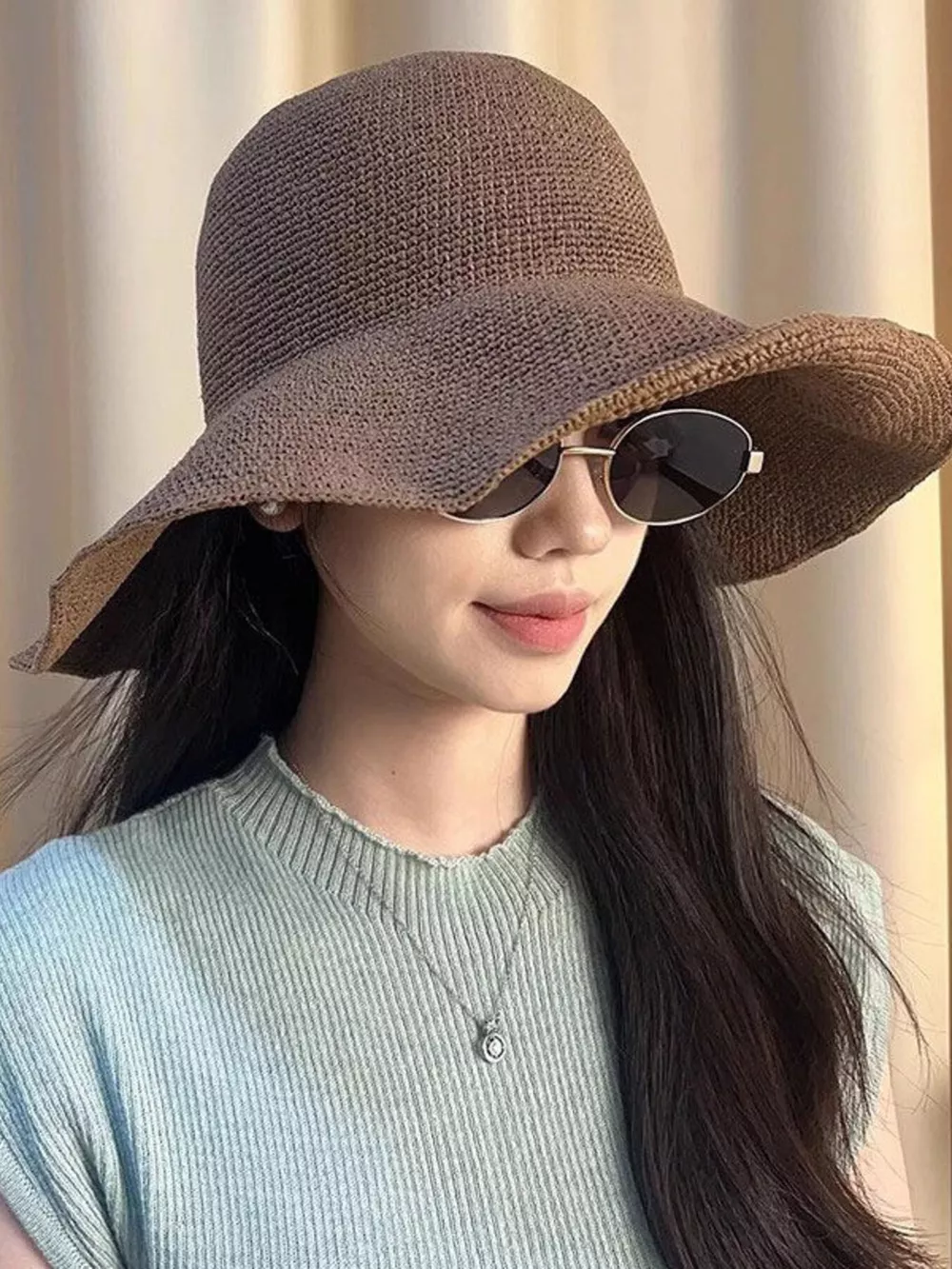 Wide Brim Sun Hat, image 3