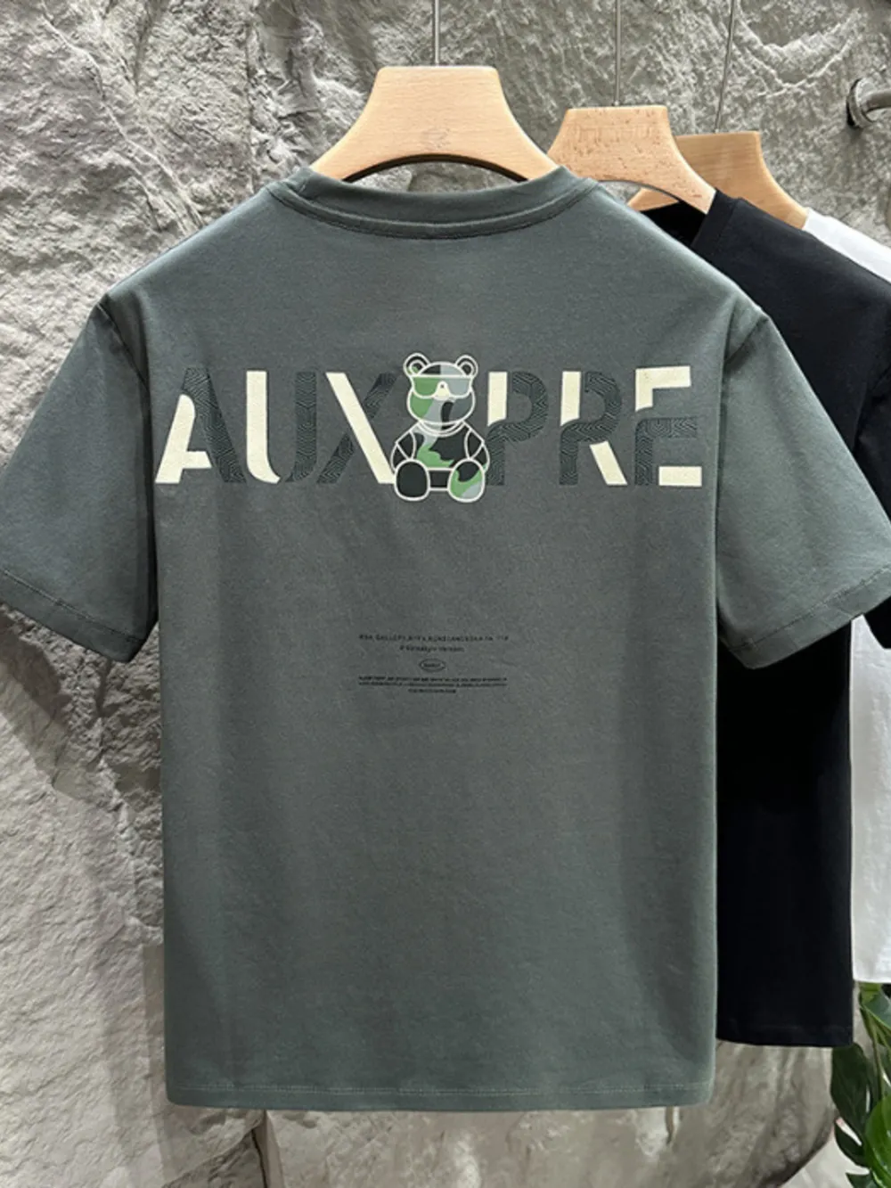 Men's Plus Size Round Neck Short Sleeve T-Shirt, image 8