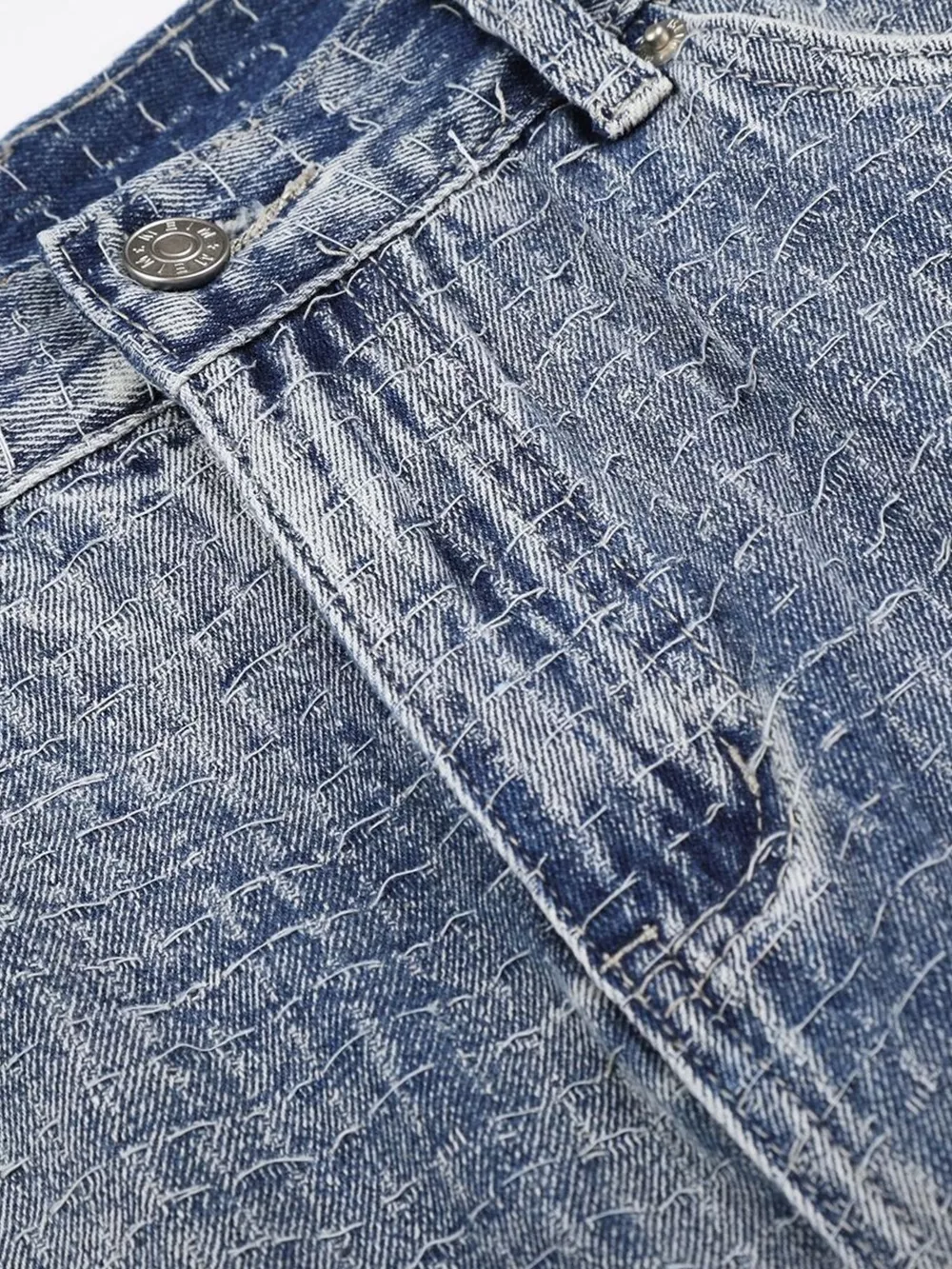 Men's Wide Leg Denim Capris, image 4
